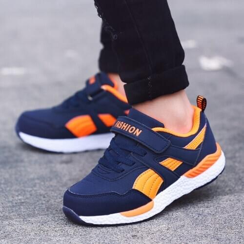 Fashion Kids Sneakers Boy Casual Shoes For Children Sneaker Baby Shoes Pu Leather Anti-slippery Sport Tenis Infantil Menino 2020