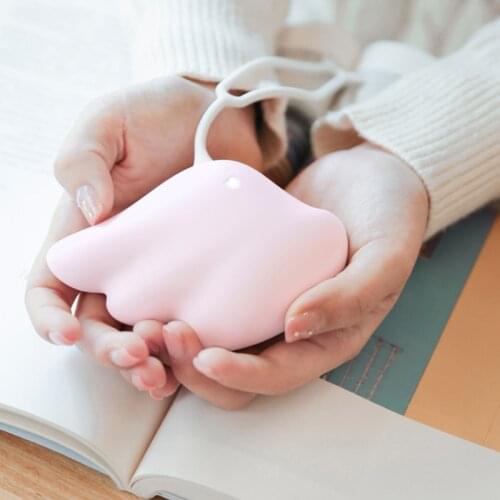 New Angel Wings Mini USB Power Supply Charging Girl Winter Portable Cute Hand Warmer Power Bank BAO1-T