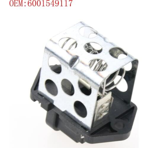 NEW Heater Blower Motor Fan Resistor For Renault Logan Megane I Laguna I Nissan Dacia Sandero 7701042681 7701206244 AC 60015491