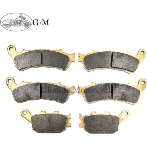Motorcycle Front / Rear Brake Pads sets For Honda XL700 V Transalp CB600F Hornet CBF600 CB400 Super Four CBR600F CB400S ABS