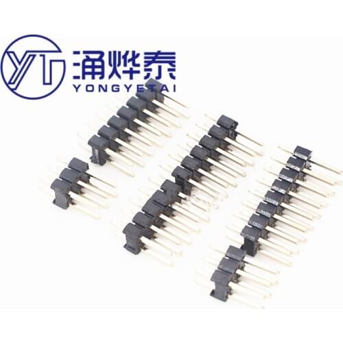 YYT 2.54mm pitch double row pin DIP straight pin 2*2P/3/4/5/6/7/8/10/15/20-40P