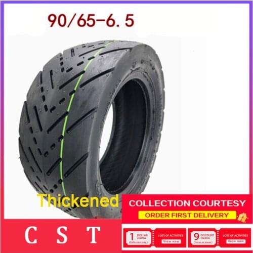 CST Tire 90/65-6.5 Vacuum Tire 11 Inch Electric Vehicle Trot Thickened Pneumatic Tire Cross Country Inner and Outer Tire