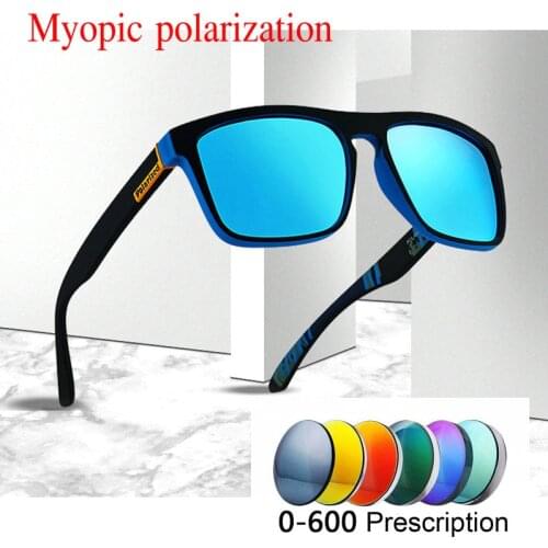 MINCL/ 2019 New Men Custom Made Myopia Minus Prescription Polarized Lens full-rim blue lenses Polarized sunglasses -1 TO-6 NX