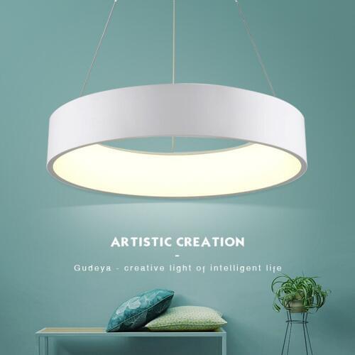 LukLoy Led Hanging Lamp Kitchen Pendant Lamps Dining Room Pendant Lights Bar Decor Lights Modern Office Lighting Restaurants