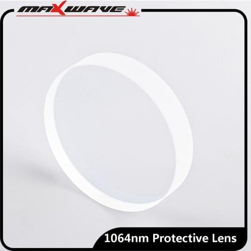 Fiber laser lens empowerProtective Windows 27.9*4.1 37*7 Quartz Fused Silica Raytools Fiber Laser Head protective lens