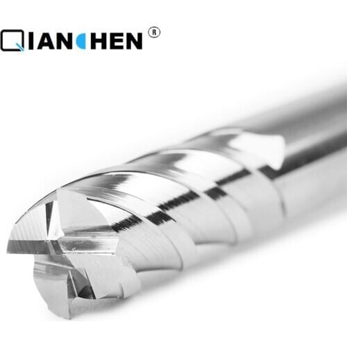 High quality high strength high hardness cermet carbide CNC thread D8*20*60*4T D8*25*75*4T D8*25*100*4T milling cutter