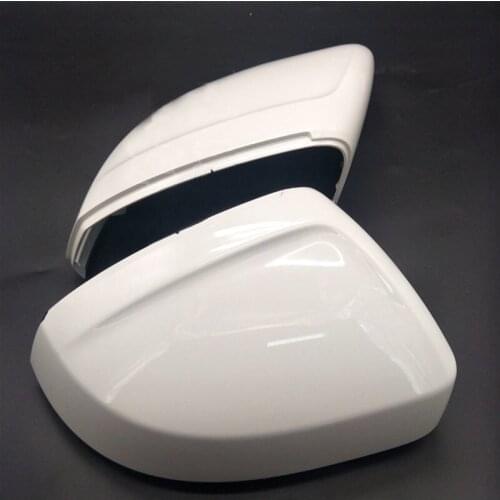 For Tiguan allspace tiguag l rearview mirror replacement cover, white, ABS