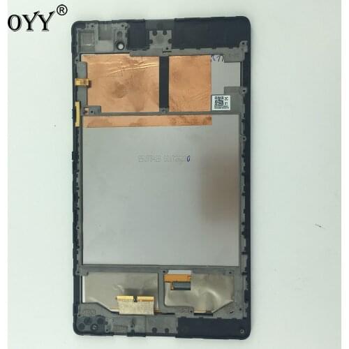 LCD Screen Display Touch Screen Panel Digitizer Assembly + Frame Parts For ASUS Google Nexus 7 2nd ME572 ME572C ME572CL