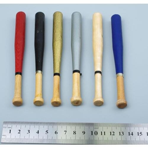 1/6 Soldier Baseball Bat Model Gangster Thug Scene Accessories Fit 12-inch Soldier Action Figure Toy Sparring Weapon In Stock
