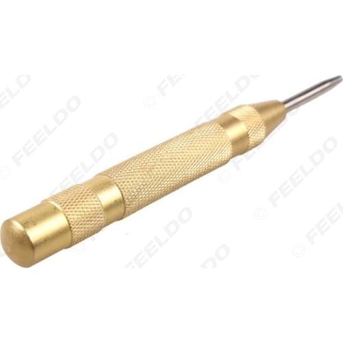 1Pc Brass Automatic Centre Punch/dot punch/Adjustable Spring Pressure Auto Drill #3973