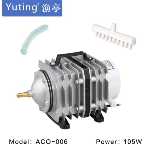 105W Roast duck inflatable pump electromagnetic air pump Hotel fish tank oxygen pump10 air pump.Electromagnetic air Compressor