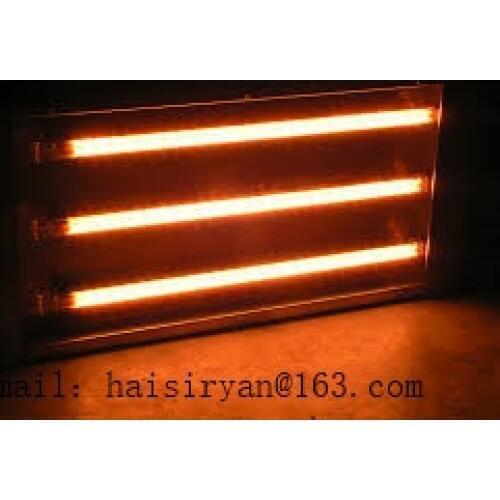 1200w R7S Heraeus medium wave IR radiant halogen quartz infrared heat bulb for drying