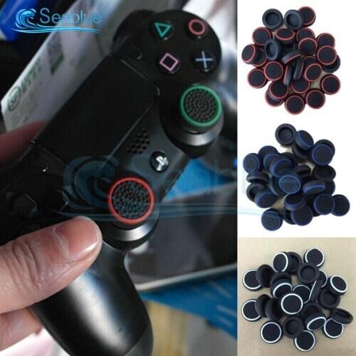 4Pcs Rubber Cap Analog Controller Silicone Cap Cover Thumb Stick Grip For Xbox one/Xbox 360 For Sony PlayStation 4 PS4/PS3/PS2