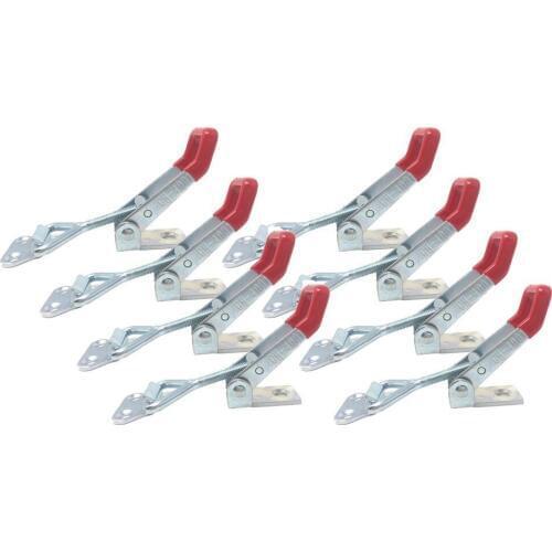 8PCS Toggle Clamp 4001 Heavy Duty Hand Tool Quick Release Metal Holding Capacity Latch Type Drop shipping