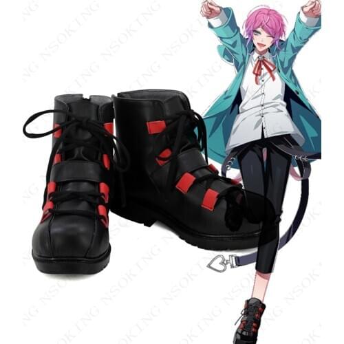 New Division Rap Battle Amemura Ramuda Hypnosis Mic Cosplay Boots Anime Shoes Custom Made