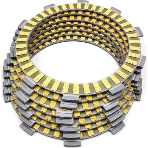 Motorcycle Carbon Fibre Friction Clutch Plates Disc For Honda TRX250R TRX400EX TRX400X XR400R CBR600F F4 Sport Super Sport