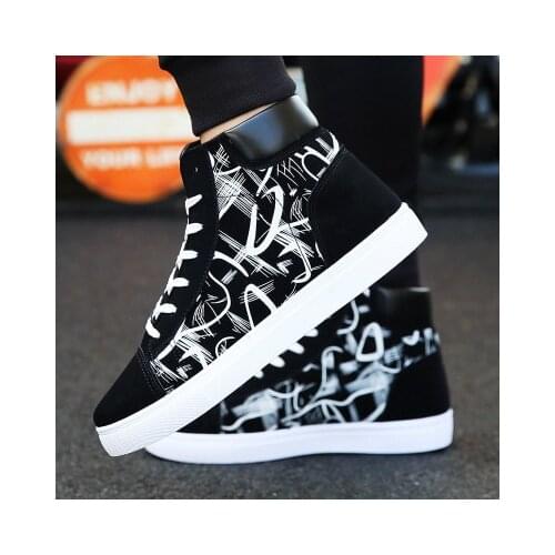 Fashion Men Shoes New Men Casual Shoes High Top Sneakers Men Vulcanized Shoes Platform Sneakers Quality Mens Sneakers Masculinas