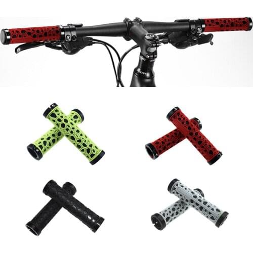 MTB Cycling Mountain Bicycle Scooter Bike Handle Bar Rubber Soft End Grip Handle sets