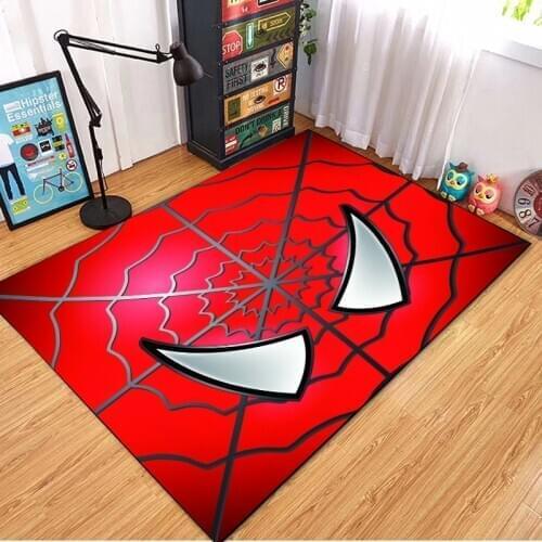 Disney Superhero Spiderman Carpet Floor Mat Cartoon Dumbo Living Room Bathroom Bedroom Hotel Non-slip Blanket Home Decorations