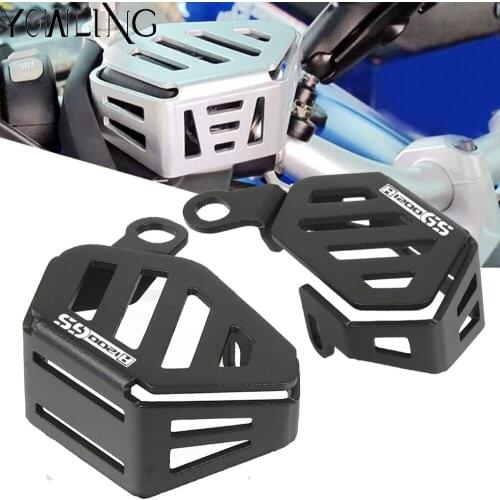 Motorcycle For BMW R1200GS ADVENTURE ADV 2014-2017 CNC Left Right Brake Pump Fluid Tank Reservoir Guard Protector Cover OIL CUP