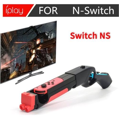 Nintend Switch NS Joy-con Games Peripherals Handgrip Sense Shooting Gun Handle Joystick Holder for Nintendo Switch Controller