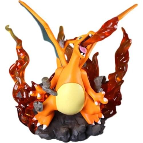 Pokemon Charizard Mewtwo Snorlax Articuno Treecko Squirtle Cute Action Figure Ornament Model Toys