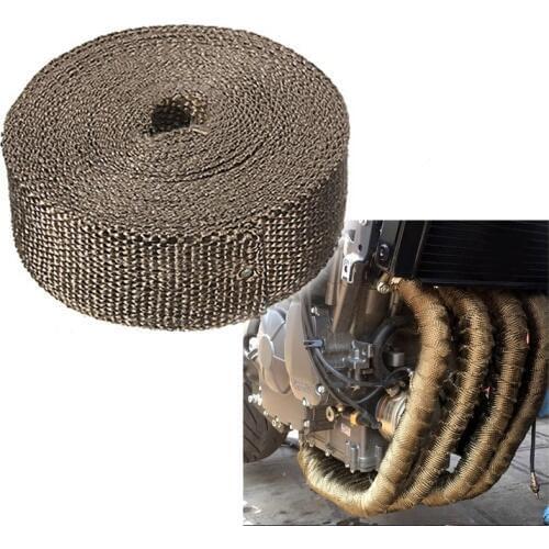 Motorcycle Exhaust Pipe Thermal Tape For honda sh 125 xr400 cbr1000rr c90 xr 400 vfr800 xadv dio af18 cb 750 shadow 600
