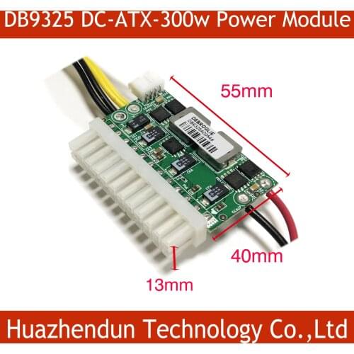 DC 12V High Power Pico PSU 300W 24pin Peak DC-ATX-300W MINI ITX DC ATX PC Power Supply Module for PC ITX