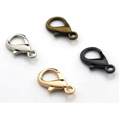 20pcs Metal Lobster Fashion Mini Claw Clasps Snap Hook For Leather Craft Bag Key Ring DIY Jewelry Findings