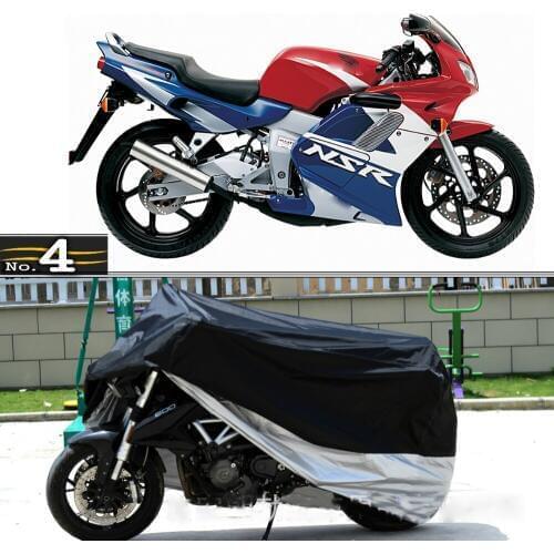 MotorCycle Cover For Honda NSR125 WaterProof UV / Sun / Dust / Rain Protector Cover Made of Polyester Taffeta