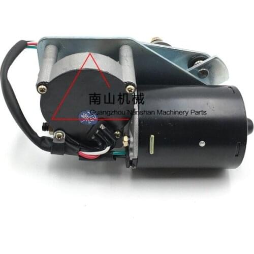 Free shipping for EC210B/240B/290B/360B wiper motor assembly wiper arm blade linkage lever motor excavator accessories digger