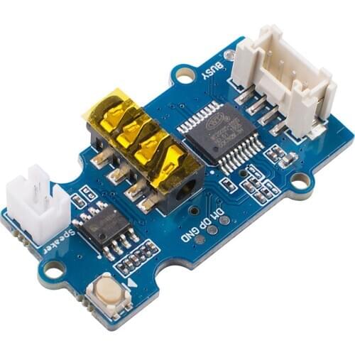 Grove MP3 Audio/Music/Sound Player Module with TF Memory Card Slot 3.5mm Earphone Interface