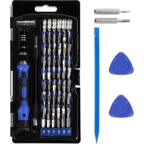 63 in 1 Precision Screwdriver Set Repair Tools Kit For iPhone 8/8plus Tablet PC MacBook Smartphone Magnetic Screwdriver Bit Sets