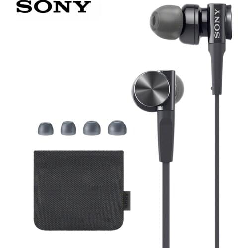 Original SONY MDR-XB75AP In-Ear Extra Deep Bass Headphones 3.5mm Wired Stereo Earphones Sport Earbuds Handsfree Headset with Mic