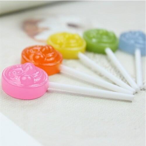 5Pcs/Lot Resin Charms Sweet Sugar Polymer Clay Toy For Children Charms Modeling Clay DIY Accessory