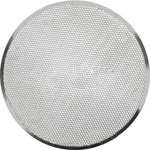 Professional Round Pizza Oven Baking Tray Barbecue Grate Nonstick Mesh Net(12 Inch) CNIM Hot