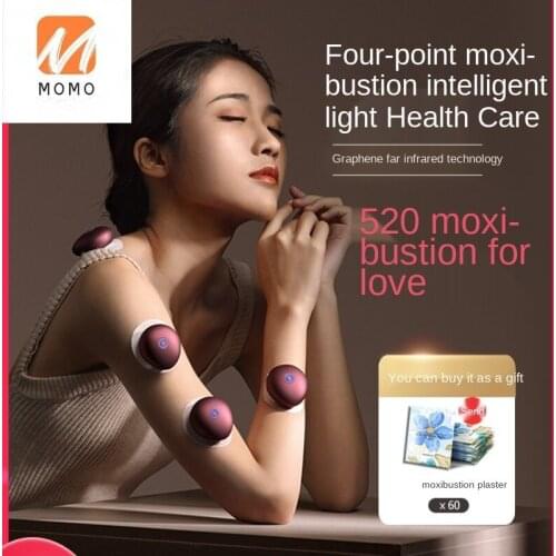 Smart Smokeless Moxibustion Box Carry-on Acupuncture Household Moxibustion Portable Moxibustion Health Care Fumigation Device