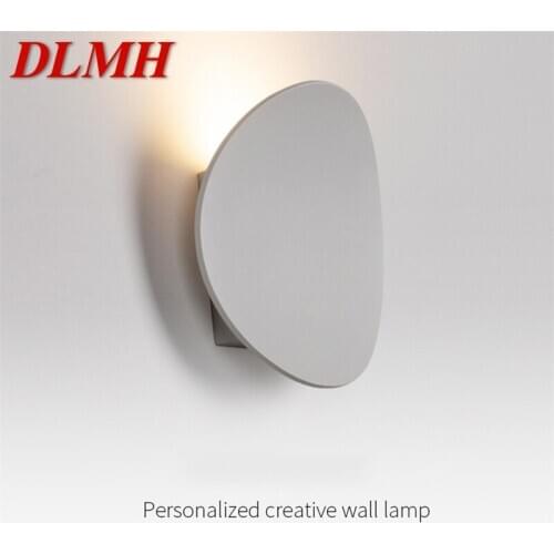 DLMH Modern LED Wall Sconce Aluminum Wall Lamp Creative Decorative For Home Living Room Bedroom Balcony Corridor