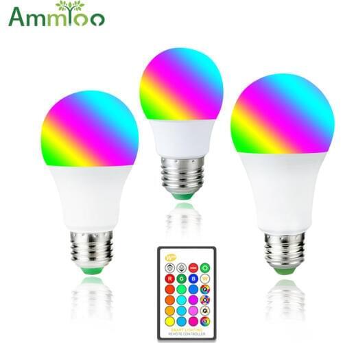 10W RGBW RGBWW LED Bulb Lamp E27 Smart Holiday Lighting Led Atmosphere Light Bulb AC 85-265V Dimmer Color change Light For Home