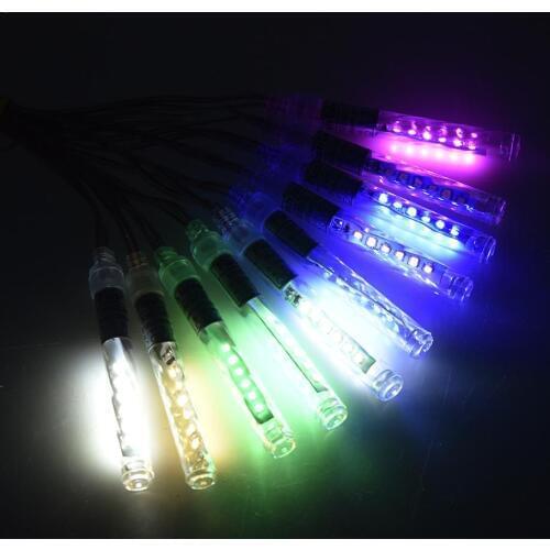 1 M 10PCS LED Meteor Shower Lamp Tube 10cm Waterproof Colorful Lights For Christmas Wedding Outdoor Tree Decoration