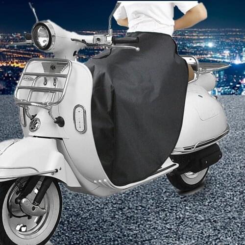 Universal Motorcycle Scooter Leg Cover Black Windproof Waterproof Leg Protection Cover Lap Apron Warm Cover