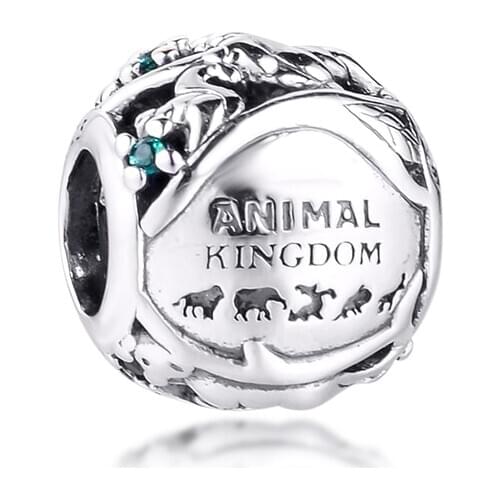 Animal Kingdom Charm acsesoris for women Sterling Silver Jewelry Fits Original Bracelets Silver Bead For Jewelry Making