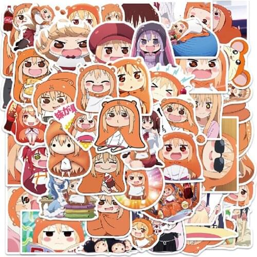 10/30/50PCS Anime Qianwumei Xiaobuying Graffiti Laptop Trunk Guitar Water Cup Hand Account Decoration Sticker Wholesale