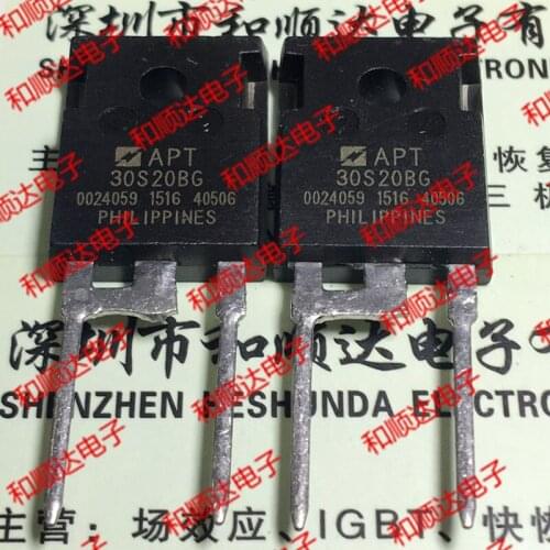 10pcs/lot APT30S20BG New stock TO-247 200V 45A
