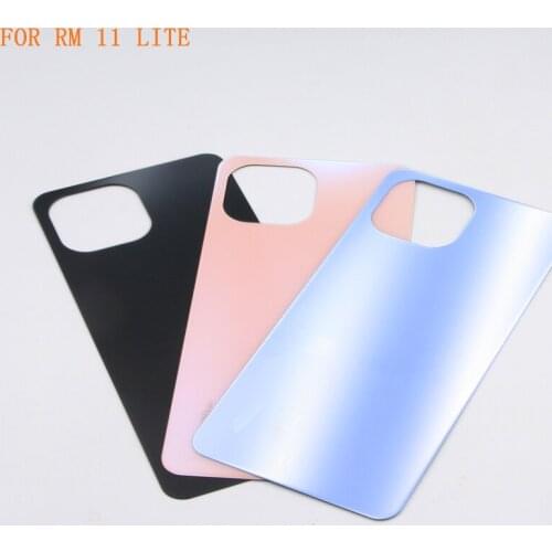 10PCS New 11 /11 LITE Battery Cover Replacement For Xiao Mi Redmi 11 / 11 Lite Glass Housing Door Back Cover Case