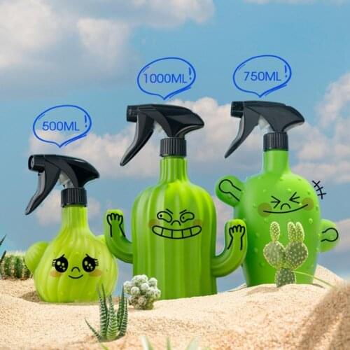 500ml/750ml/1000ml Spray Bottle Eco-friendly Wear Resistant Plastic Leak-proof Watering Plant Spray for Home