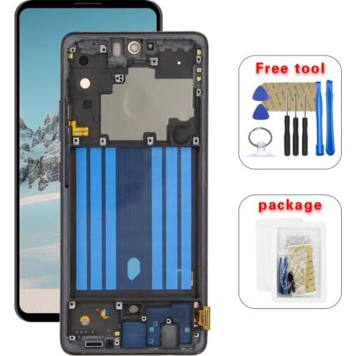 6.5'' AMOLED Display for Samsung Galaxy A51 5G A516 A516F A516F/DS LCD Touch Screen Digitizer Assembly