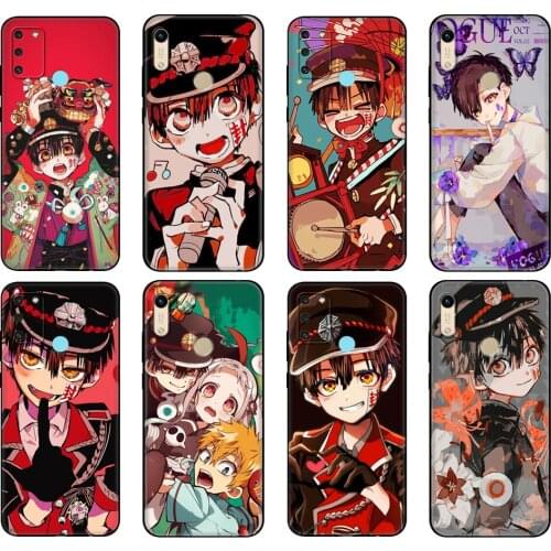 Black tpu Case For Honor 8a Prime 8s 9 10X Lite 9A 9C 9X Premium Pro 9S Case Cover Anime Toilet-Bound Hanako-kun