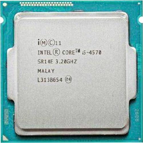 Intel Core I5 4570 i5 4570 3,2 GHz 4 core 4 threads 6MB Socket LGA 1150 четырехъядерный процессор SR14E i5-4570