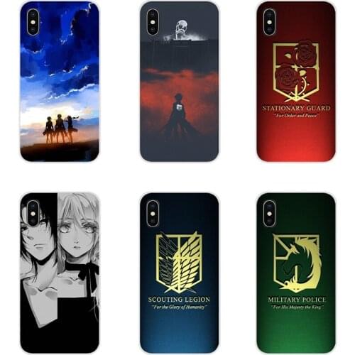 For Samsung Galaxy A3 A5 A7 A9 A8 Star A6 Plus 2018 2015 2016 2017 Shingeki No Kyojin Accessories Phone Cases Covers